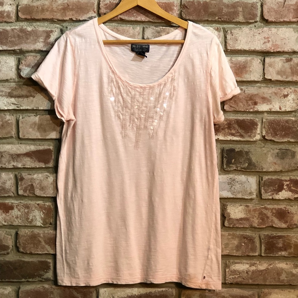 Polo Jean Co. Sequin T-shirt-Pre❤️’d